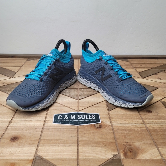 New Balance Fresh Foam Hierro Blue Gray - Picture 4 of 9